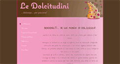 Desktop Screenshot of ledolcitudini.com