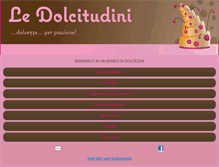 Tablet Screenshot of ledolcitudini.com